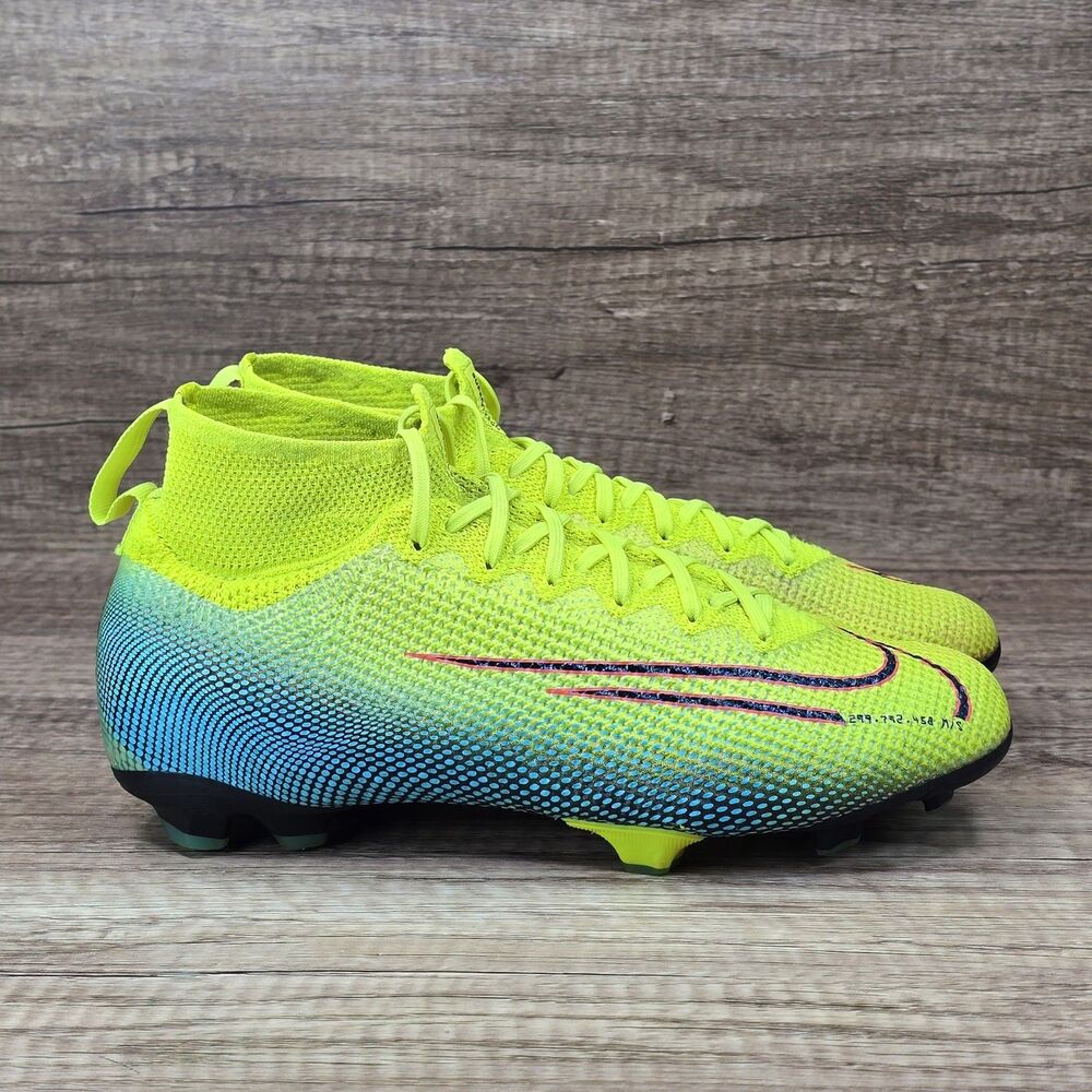 Nike Mercurial Superfly 7 Elite MDS FG Sz 5Y Women 6.5 Lemon Venom Soccer Cleats